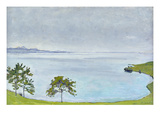 Lake Geneva from Chexbres Aus  1911
