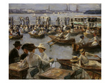 At the Alster in Hamburg  1910