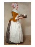 The Hot Chocolate Girl  about 1744/45