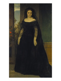 Bildnis Der Tragoedin Fanny Januschek  1861