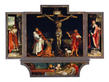 Isenheimer Altar Erste Schauseite  Totale: die HllAntonius Und Sebastian