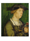 Bildnis Eines Herrn Weiss Aus Augsburg  1515