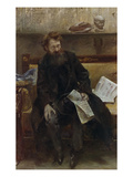 Portrait of the Poet Peter Hille  1902
