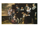Portrait of a 12-Member Family