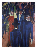 Berlin Street Scene  1913