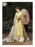 In the Countryside (Lady with Umbrella)