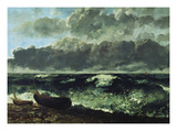 The Stormy Sea or the Wave  1870
