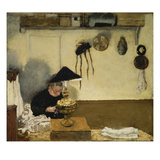 Madame Vuillard Sewing  1895