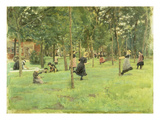 Playing Children in the Park  1882