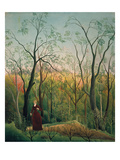 At the Edge of a Forest  about 1886