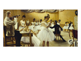 The Royal Theatre's Ballet School  1889