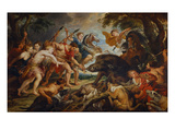 Die Jagd des Meleager Und Der Atalante  um 1615/20