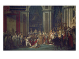 Kroenung Napoleons I Und Josephines in Notre Dame Paris Mit Papst Pius Vii