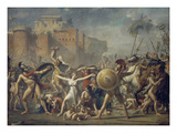 Combat Between Sabines and Romans (The Sabine Women)  1799