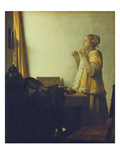Young Woman with a Pearl Necklace  about 1662/65