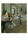 The Dancing Class  about 1873/1876