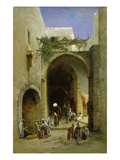 Aegyptische Strassenszene