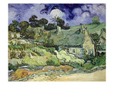 Thatched Cottages at Cordeville  Auvers-Sur-Oise  1890