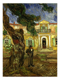 Die Anstalt Saint-Paul-De-Mausole in Saint-Rémy  1889