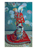 Madame Monet in a Kimono (La Japonaise)  1876