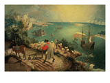 Landscape with the Fall of Icarus  about 1558