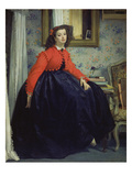Young Lady in a Red Jacket  1864