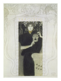 Fair Drawing for the Allegory of the 'tragedy'  1897