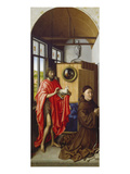 St John the Baptist and the Donor  Heinrich Von Werl  about 1438