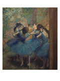Dancers in Blue  about 1893