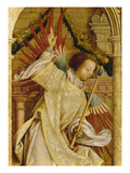 Verkuendigungsengel Detail Von Der Fluegelaussenseite des Sebastians-Altars