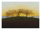 Hills and Ploughed Fields Near Dresden  about 1824