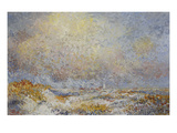 Dunes with View of a Small Town  1908