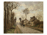 The Road to Saint-Cyr at Louveciennes  1870