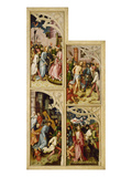 Kaisheimer Altar Fluegelaussenseiten: Oelbergszene Und Passion Jesu