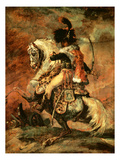 Officer of the Hussars on Horseback  1812/16