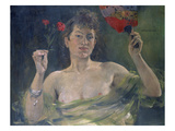 Lady with a Fan