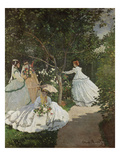 Women in the Garden  Ville D'Avray  1867