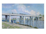 The Iron Track Bridge at Argenteuil Pont Du Chemin De Fer a Argenteuil