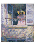 Young Girl with Sun Hat at the Window
