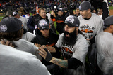 Detroit  MI - October 28: Detroit Tigers v San Francisco Giants - Brian Wilson