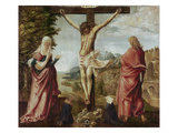 Christ on the Cross with Mary and John
