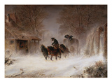Carriage in a Snowstorm