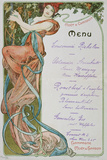Moet and Chandon Menu  1899