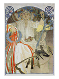 Plakat Fuer Das Gesangs- Und Musikfest Fruehling 1914 in Prag  1914