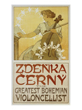 Plakat Zdenka Cerny - the Greatest Bohemian Violoncellist