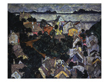 Kleinstadtlandschaft  1917