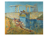 The Draw Brigde  Arles (Le Pont De Langlois)  1888