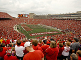 University of Wisconsin: A Sea of Red at Camp Randall on Game Day in Madison