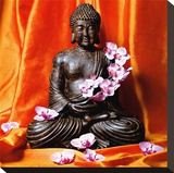 Buddha with Flowers