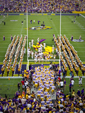 Louisiana State University: LSU Tigers Take the Field on Game Day